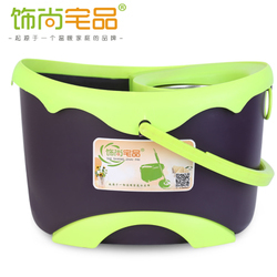 雙驅(qū)動(dòng)手壓旋轉(zhuǎn)拖把桶 清潔神器，帥到?jīng)]朋友